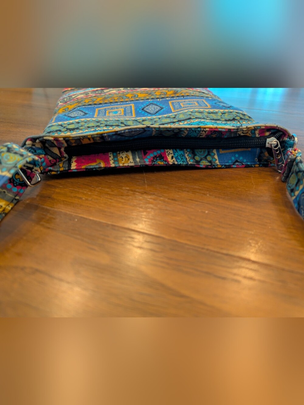 Multi Pattern Adjustable Crossbody Bag - Picture 7 of 15